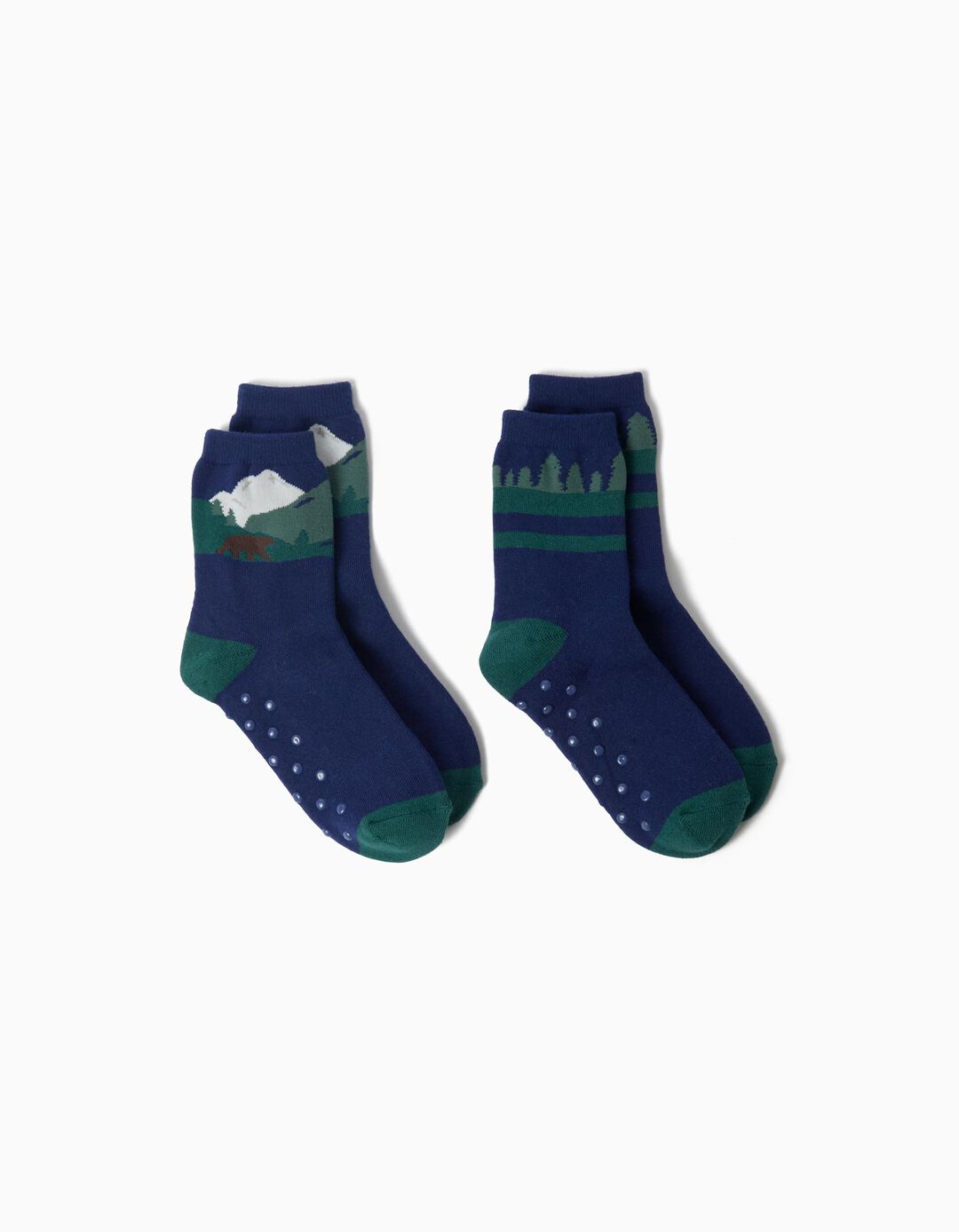 Pack 2 Pares De Meias, Menino, Multicolor