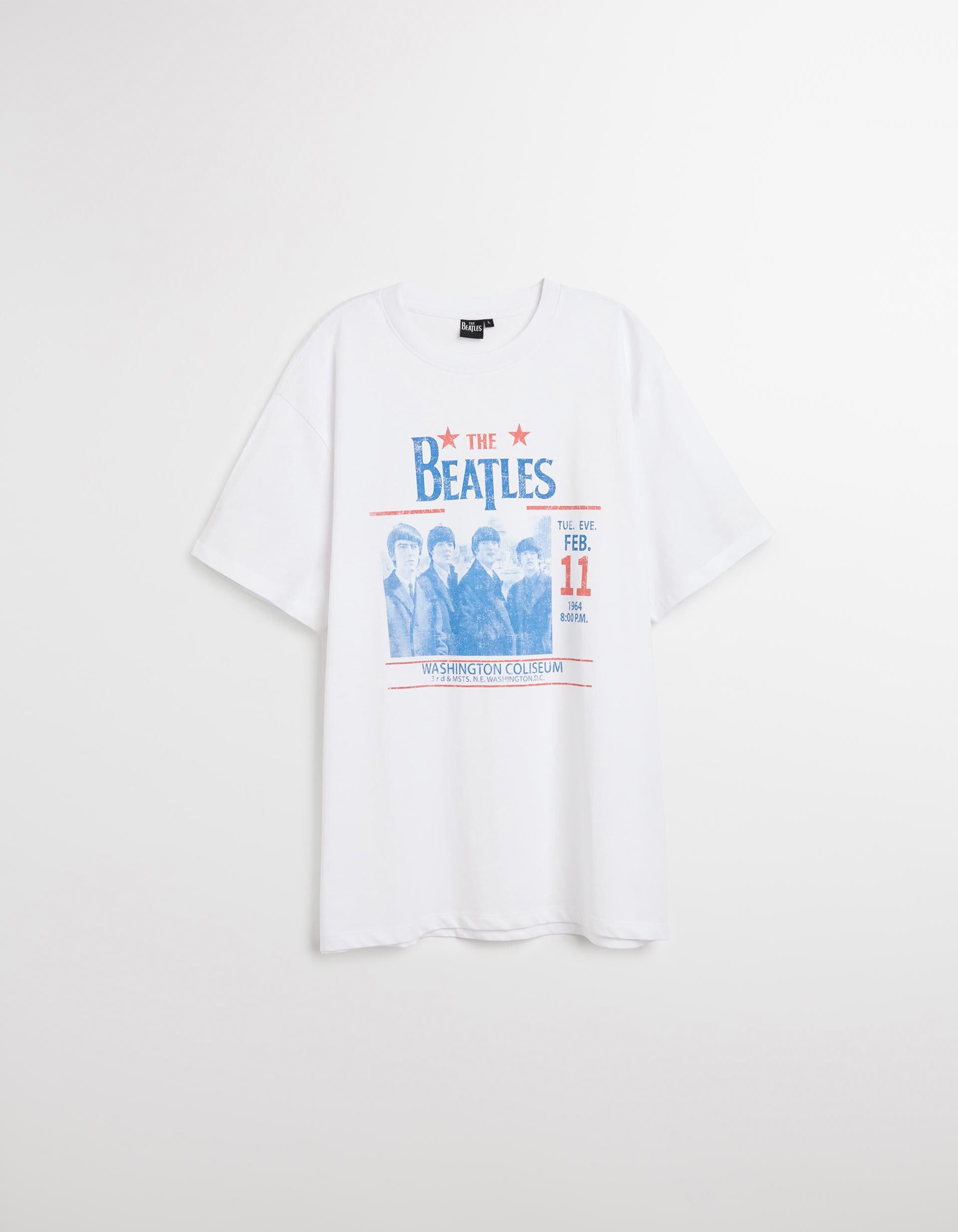 Comprar Online T-shirt 'The Beatles', Homem, Branco