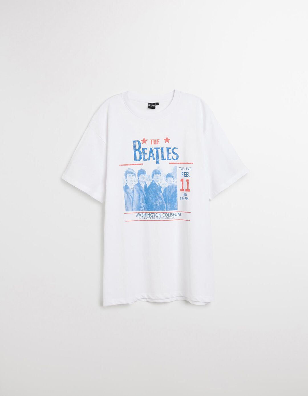 T-shirt 'The Beatles', Homem, Branco