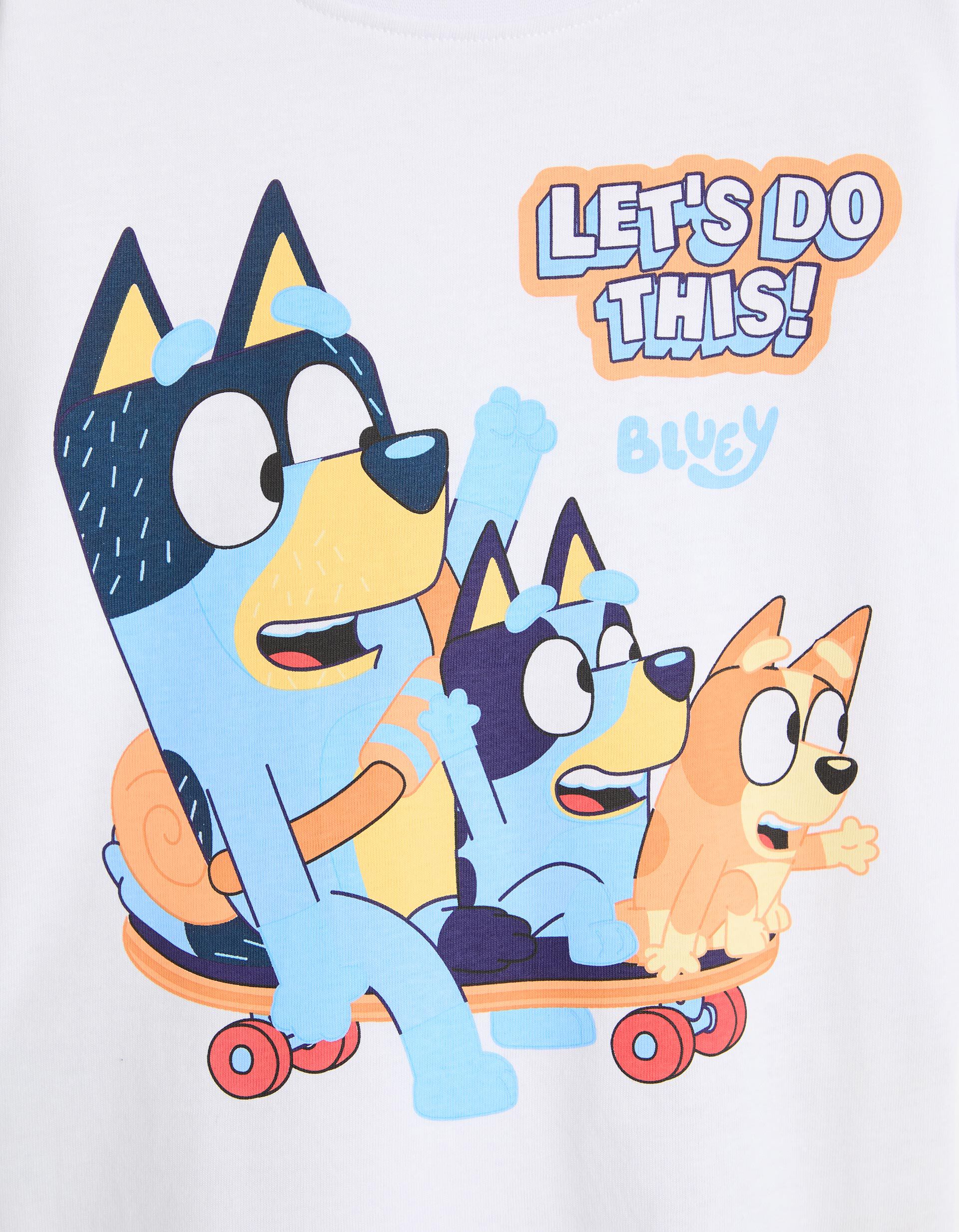Comprar Online T-shirt Estampada 'Bluey', Menino, Branco