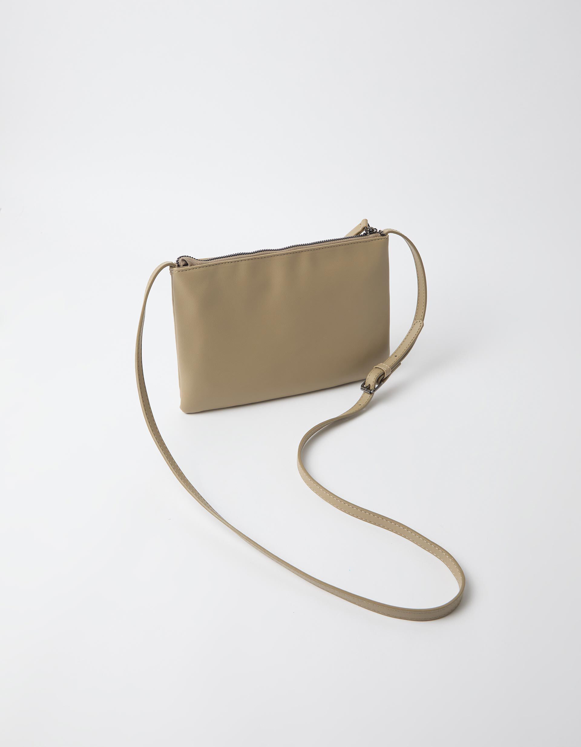 Comprar Online Mala Tiracolo, Mulher, Caqui Claro