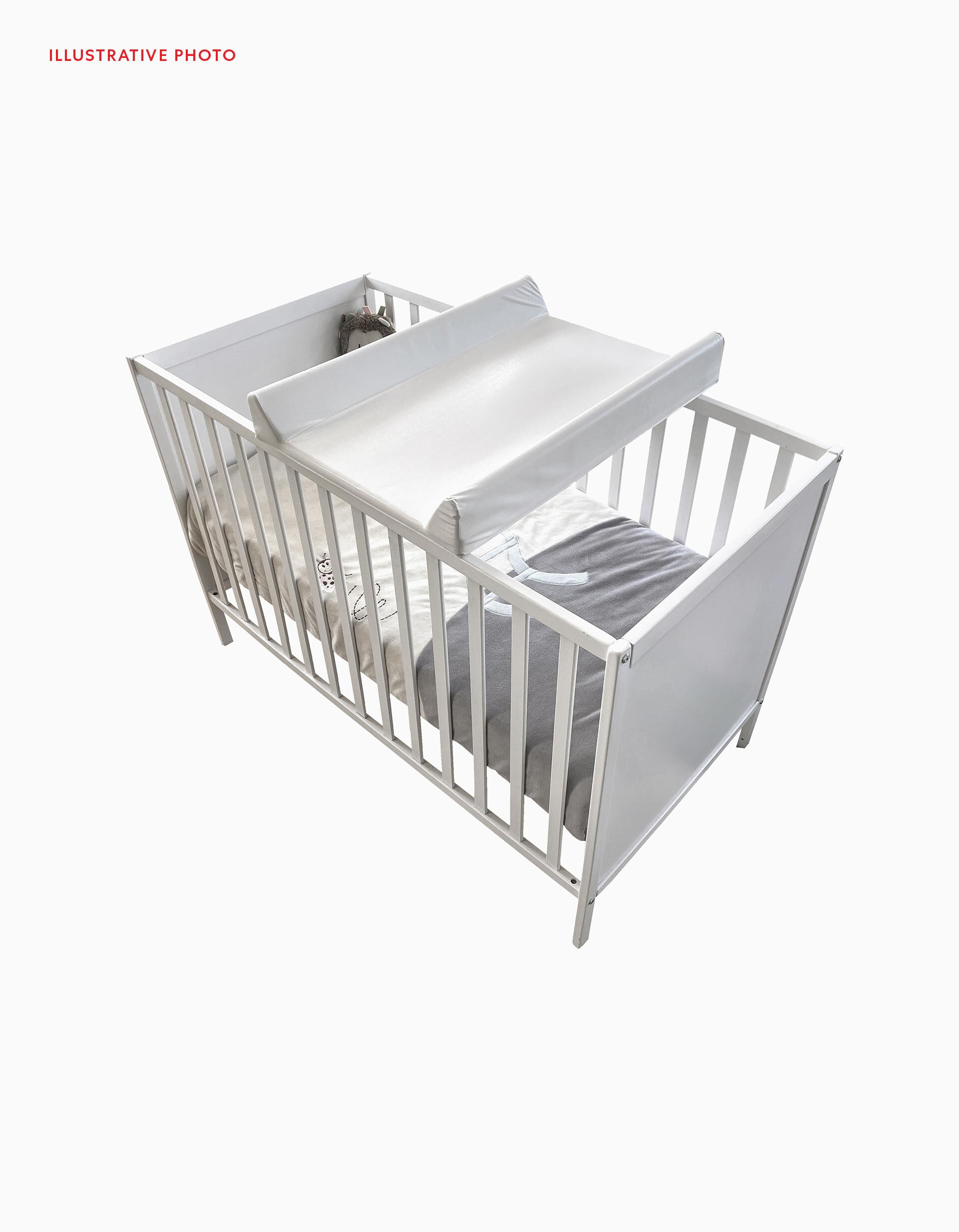 Comprar Online Muda Fraldas R&iacute;gido Steff, Branco