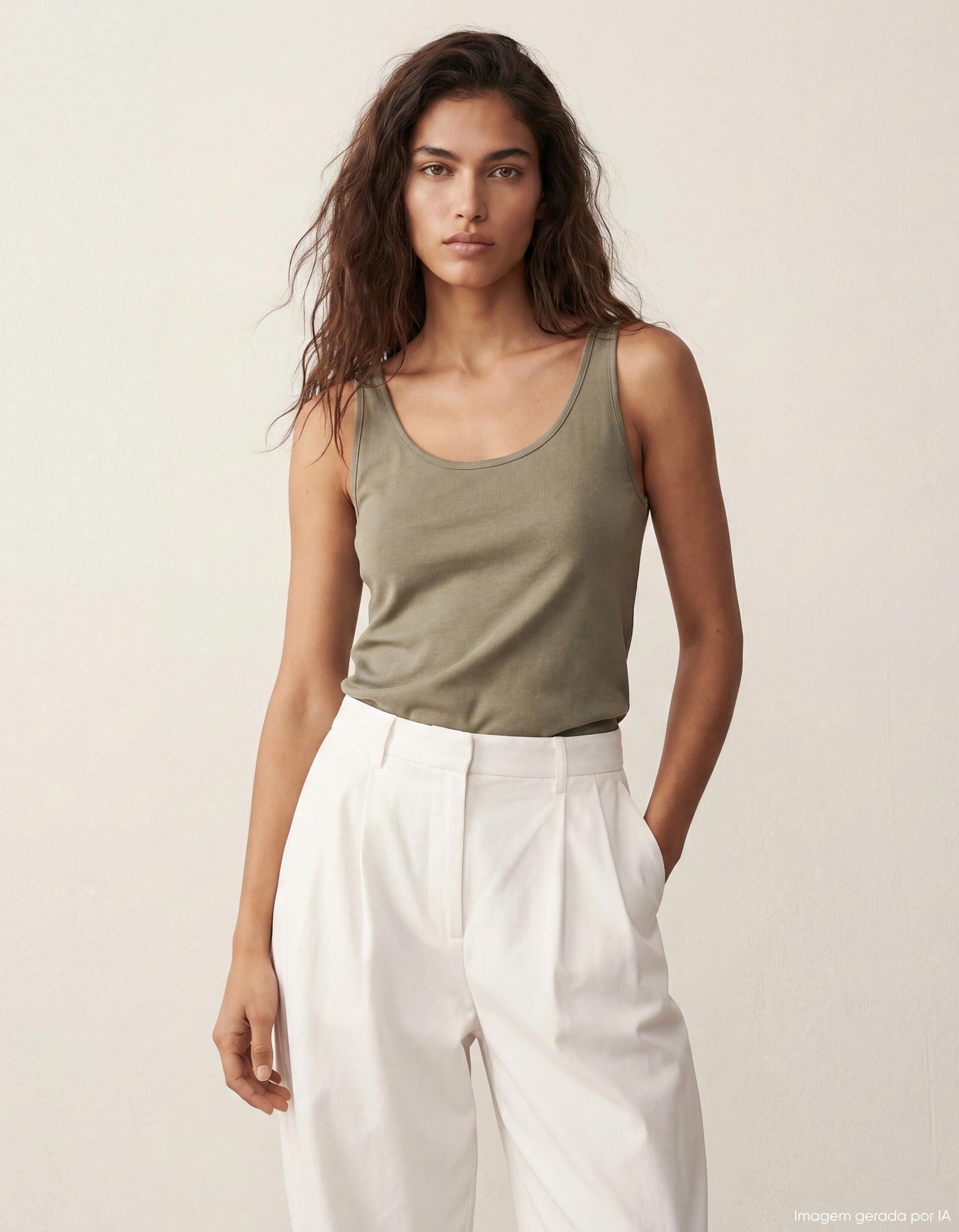 Comprar Online Top Jersey, Mulher, Verde Claro