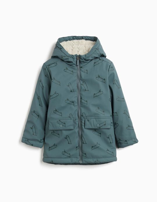 Comprar Online Casaco Impermeável, Menino, Azul 