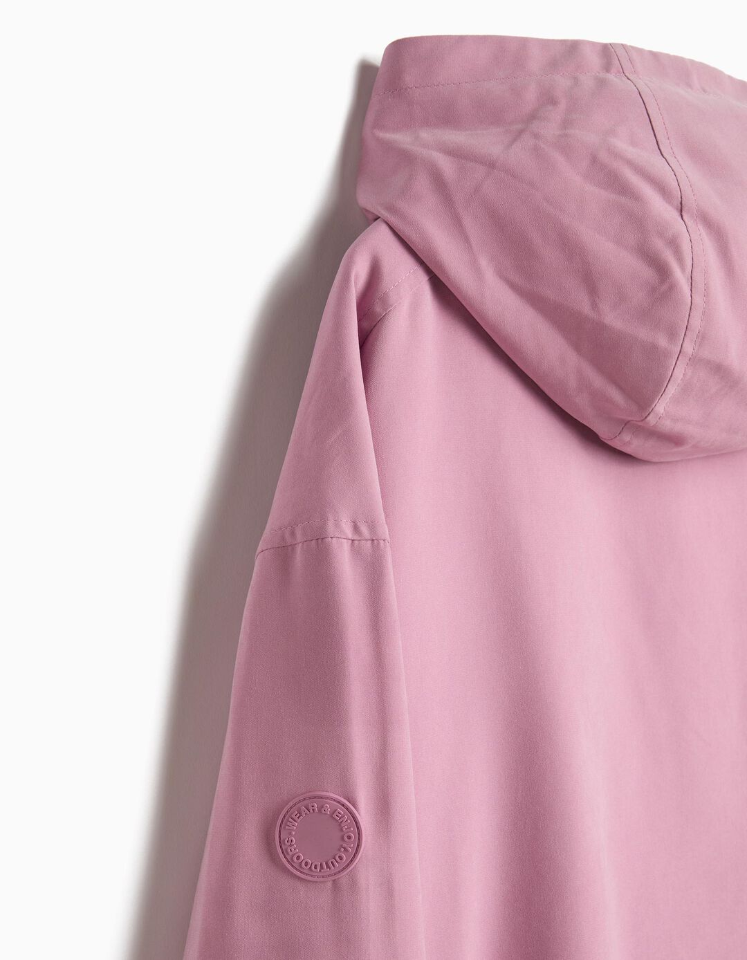 Parka Com Capuz, Menina, Rosa
