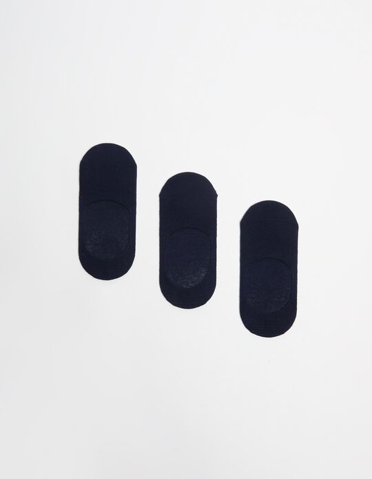 Comprar Online Pack 3 Pares de Pezinhos, Menino, Azul Escuro