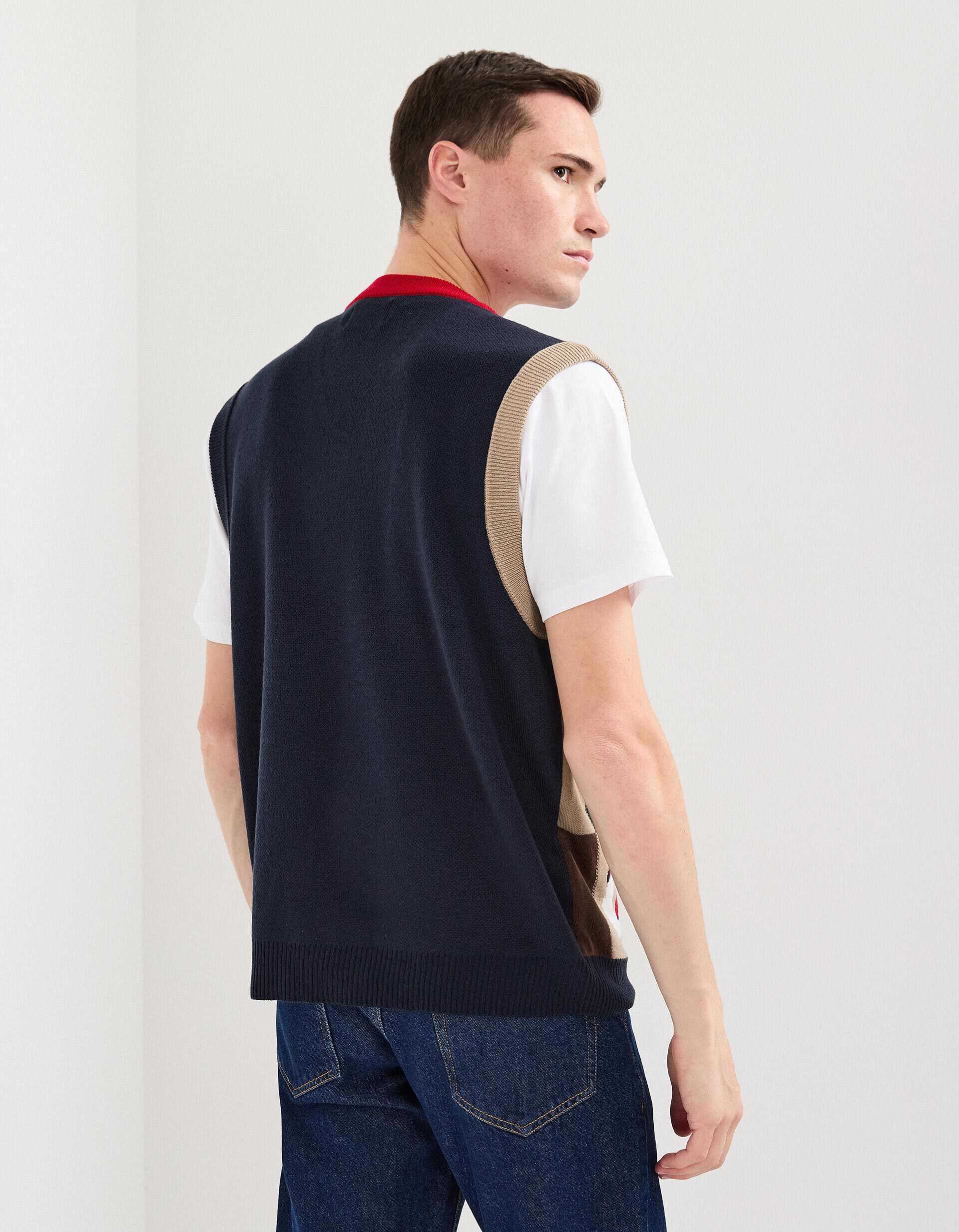 Comprar Online Colete de Malha, Homem, Multicor