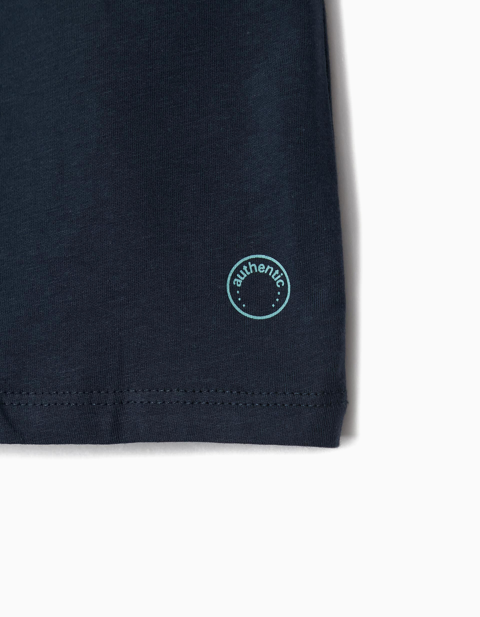 Comprar Online T-shirt, Menino, Azul escuro