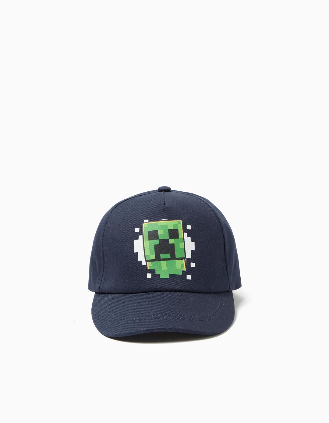 Bon&eacute; 'Minecraft', Menino, Azul Escuro