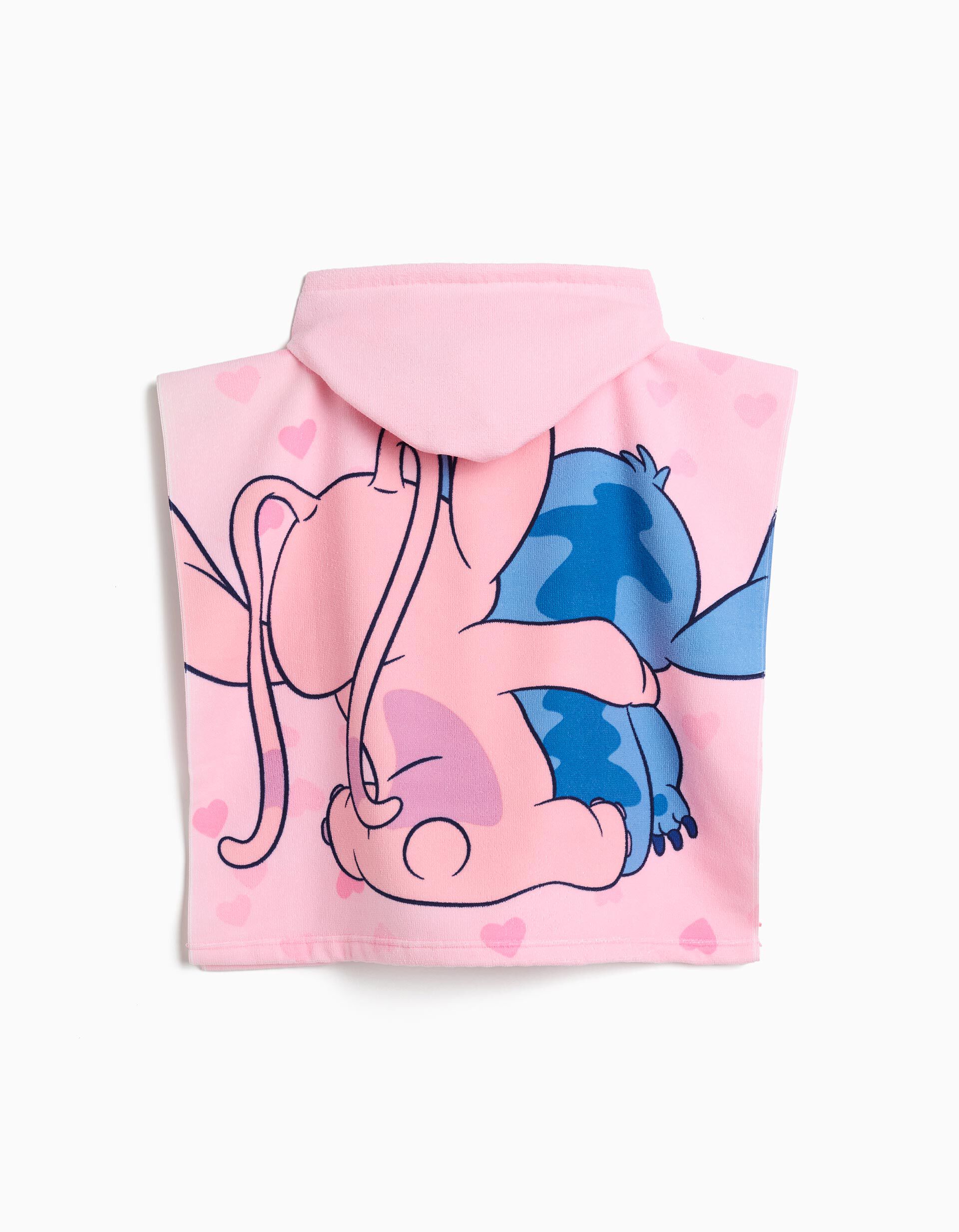 Comprar Online Poncho 'Stitch' &copy;Disney, Menina, Rosa