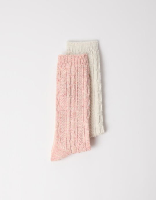 Comprar Online Pack 2 Pares De Meias, Mulher, Cru