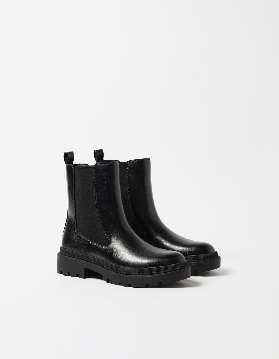 Botas, Mulher, Preto