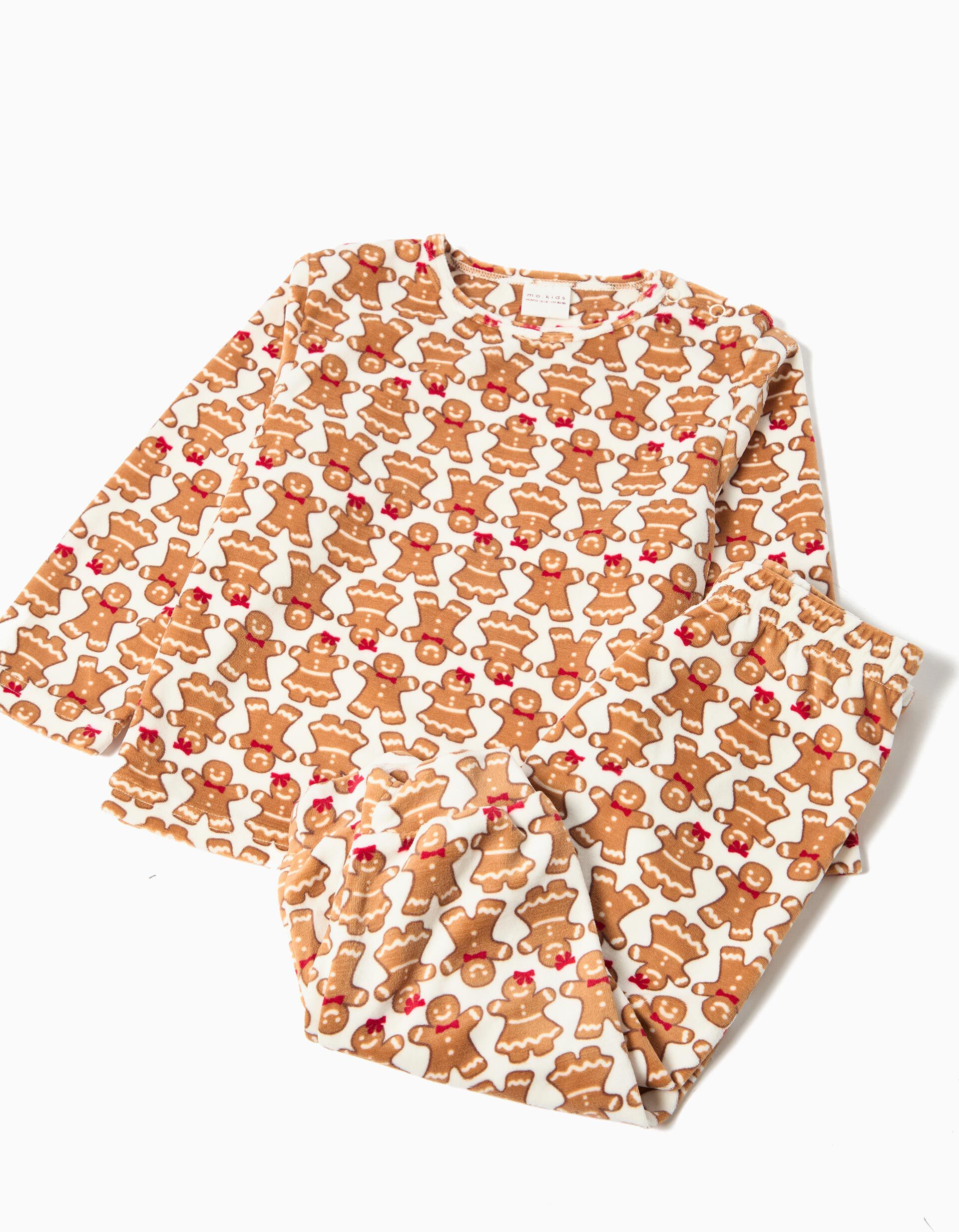 Comprar Online Pijama Veludo, Menina, Branco