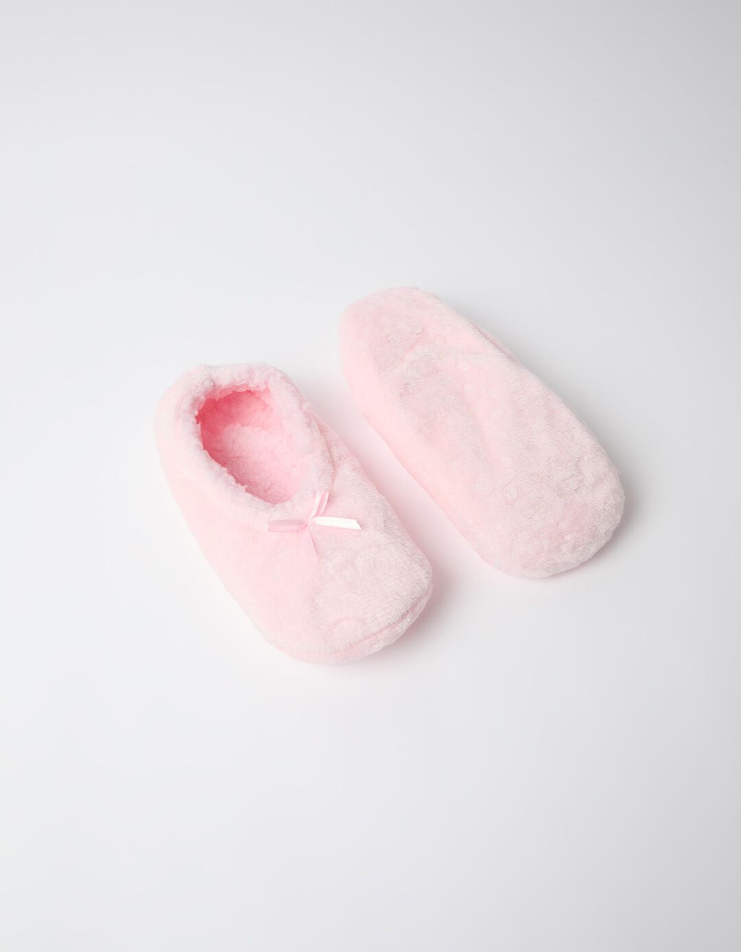 Pantufas Com La&ccedil;o, Mulher, Rosa