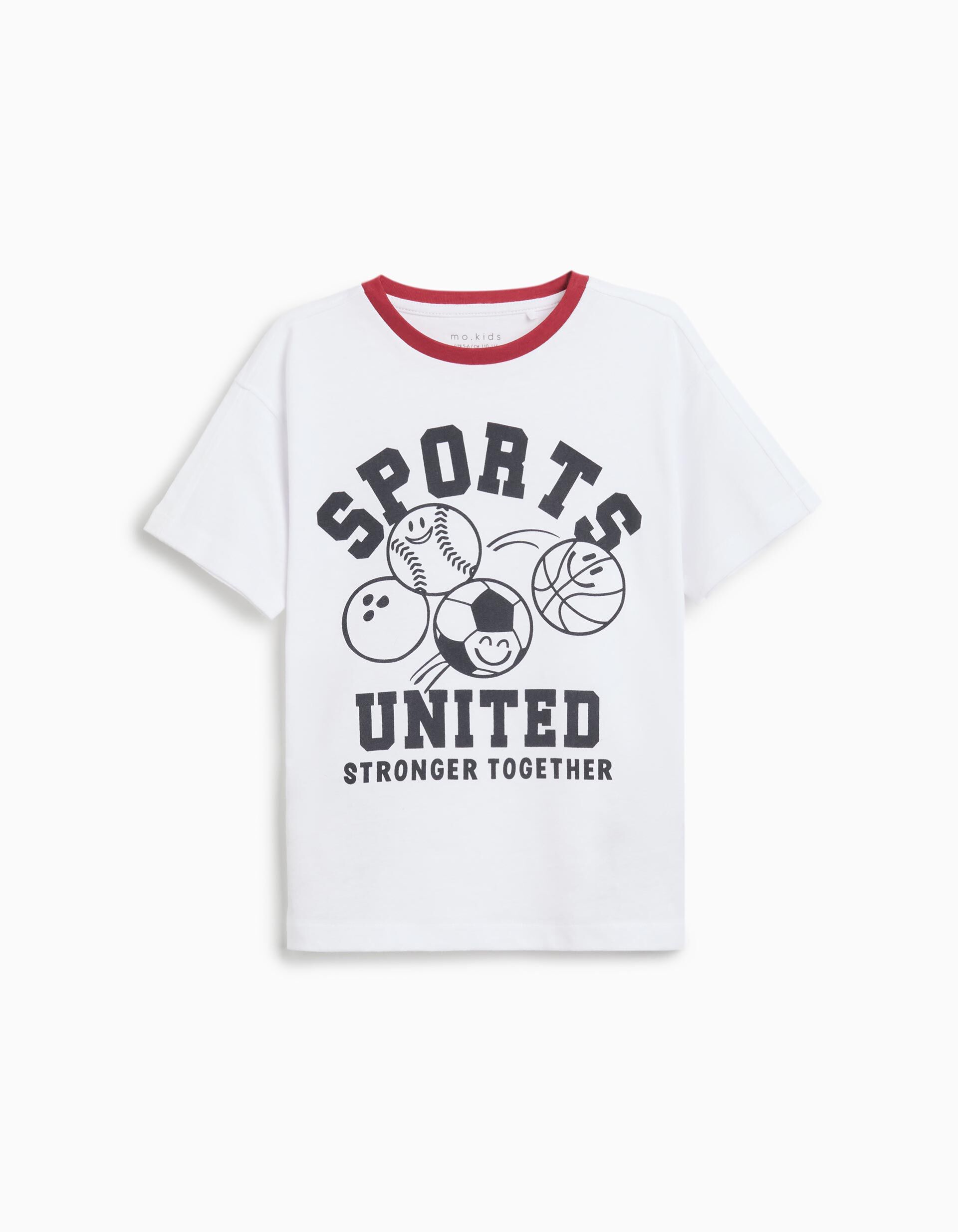 Comprar Online T-shirt Print, Menino, Branco