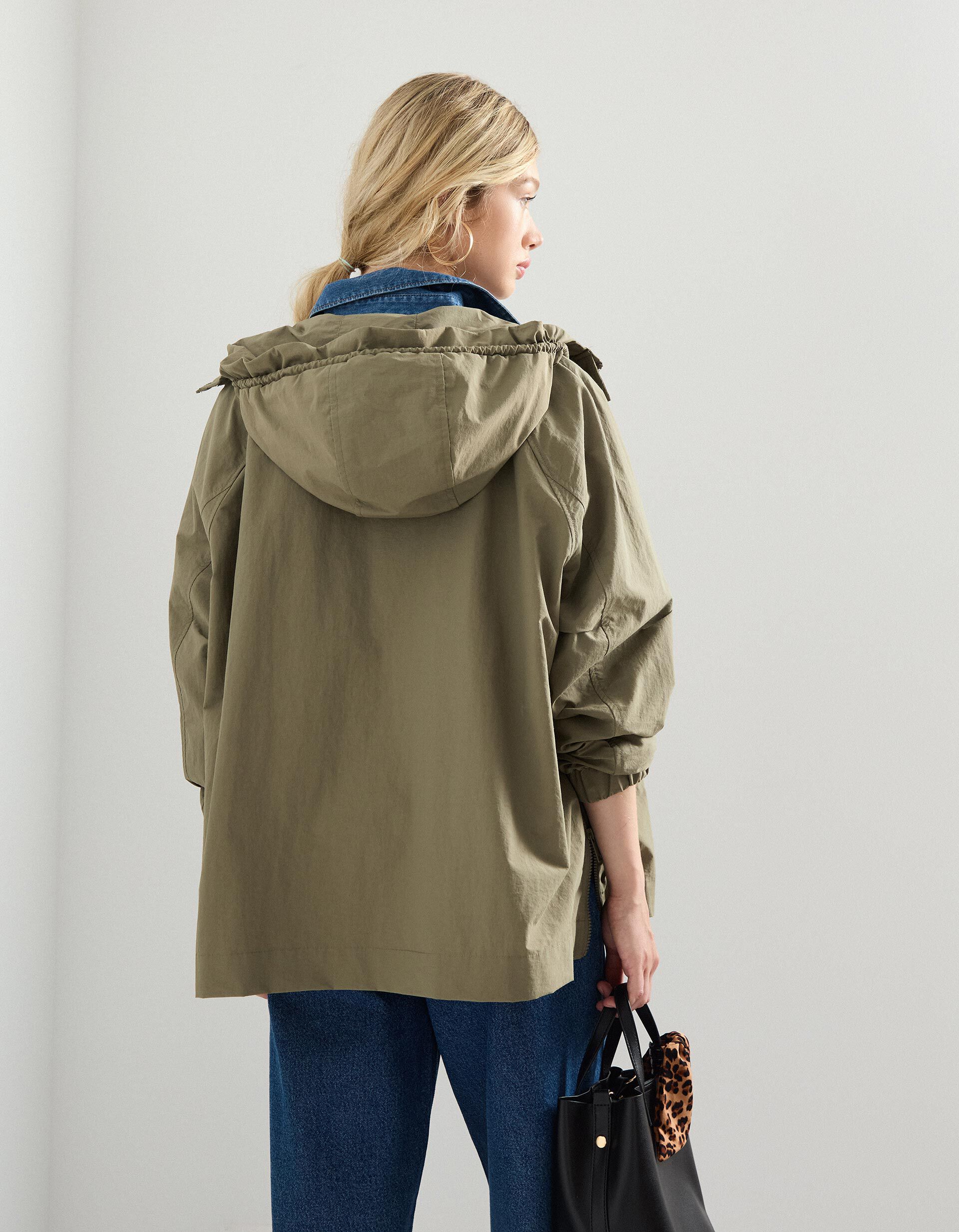 Comprar Online Parka com Capuz, Mulher, Verde