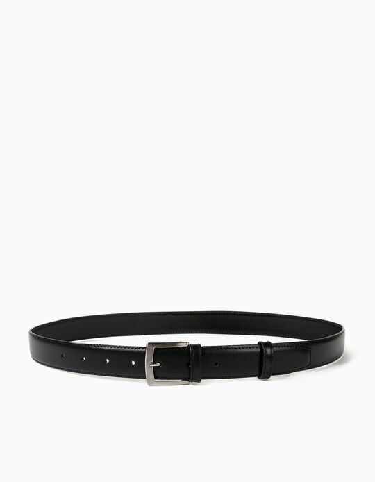 Comprar Online Cinto Liso, Homem, Preto