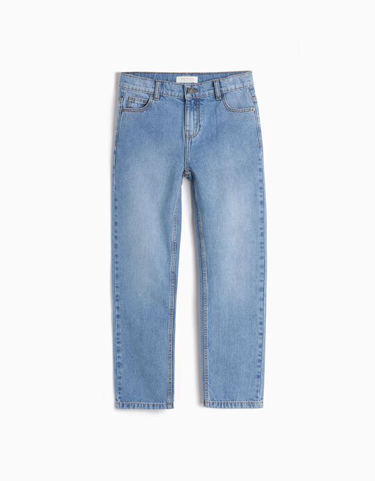 Comprar Online Calças de Ganga, Menino, Azul Claro