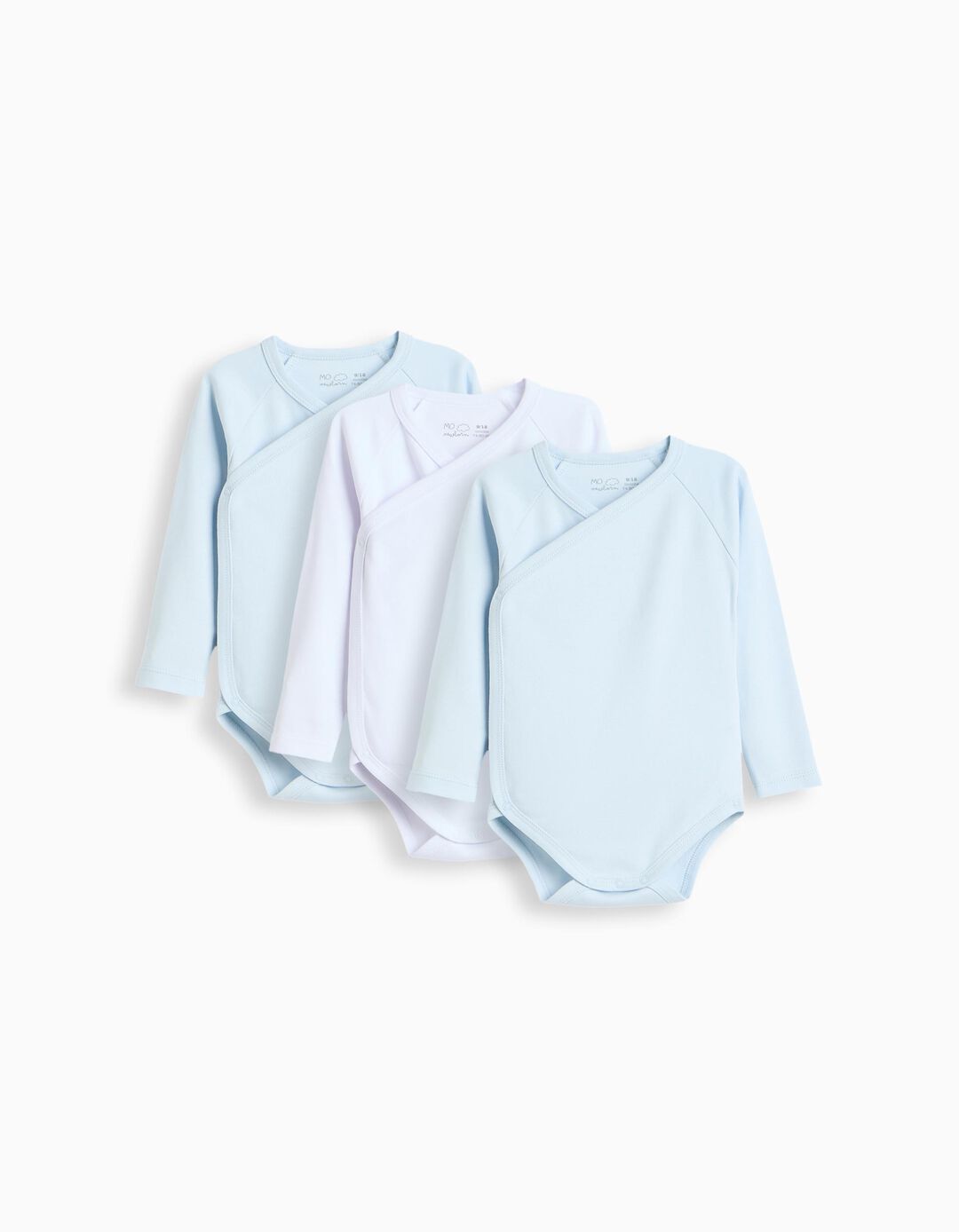 Pack 3 Bodies Quimono, Beb&eacute;, Multicor