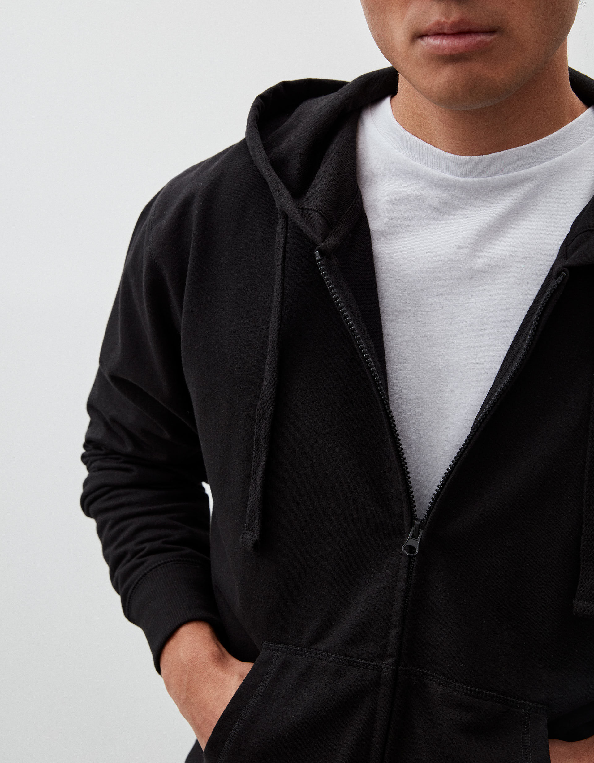 Comprar Online Casaco com capuz, Homem, Preto