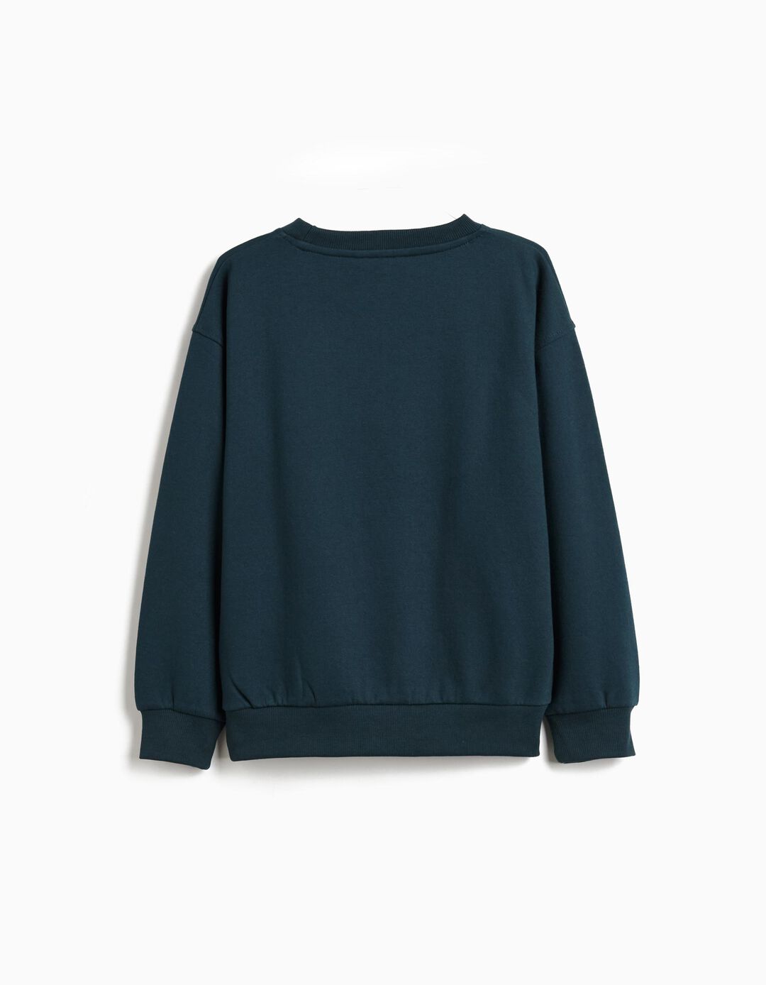 Sweatshirt de Felpa, Menino, Azul Escuro 