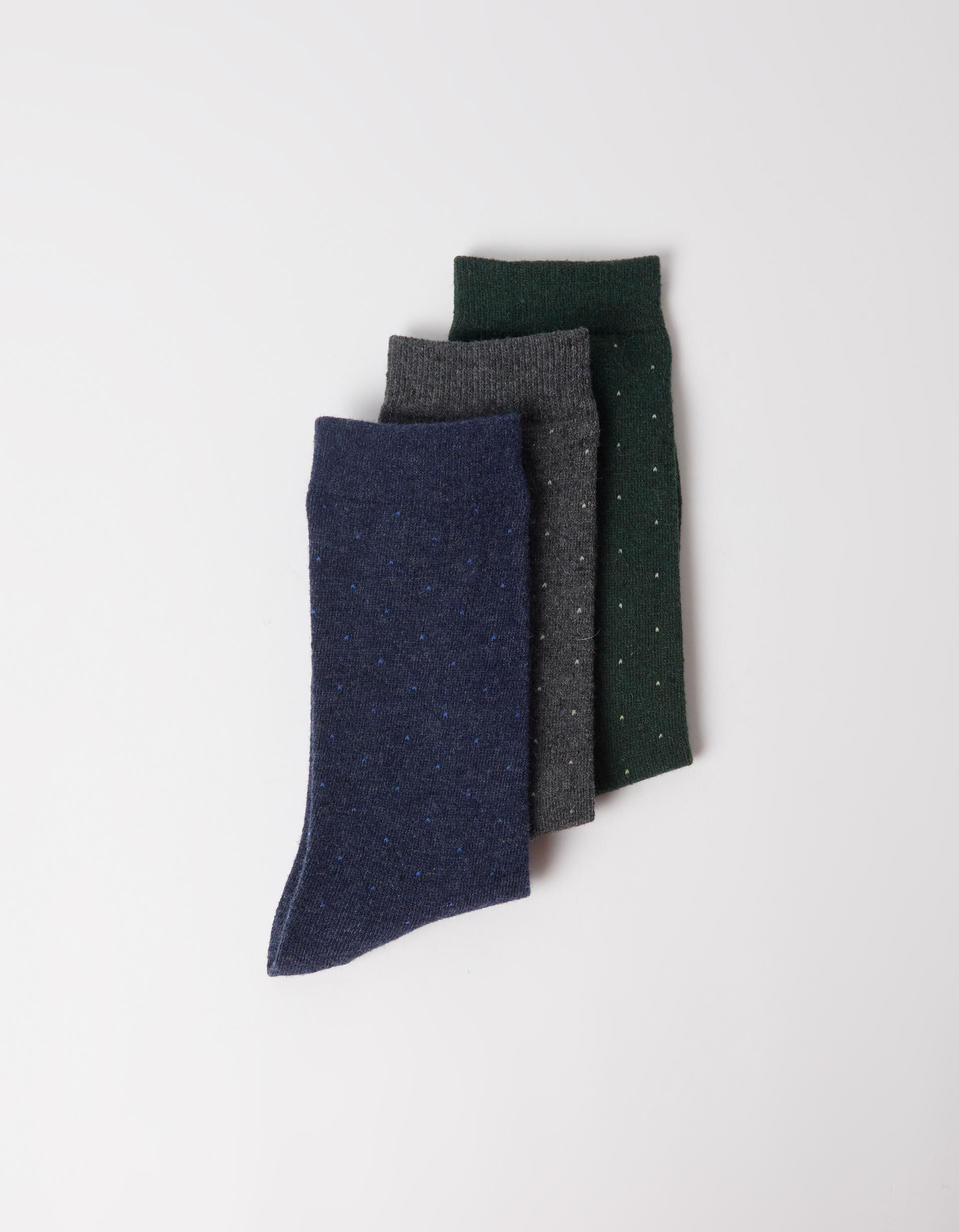Comprar Online Pack 3 Pares De Meias, Homem, Cinzento Escuro
