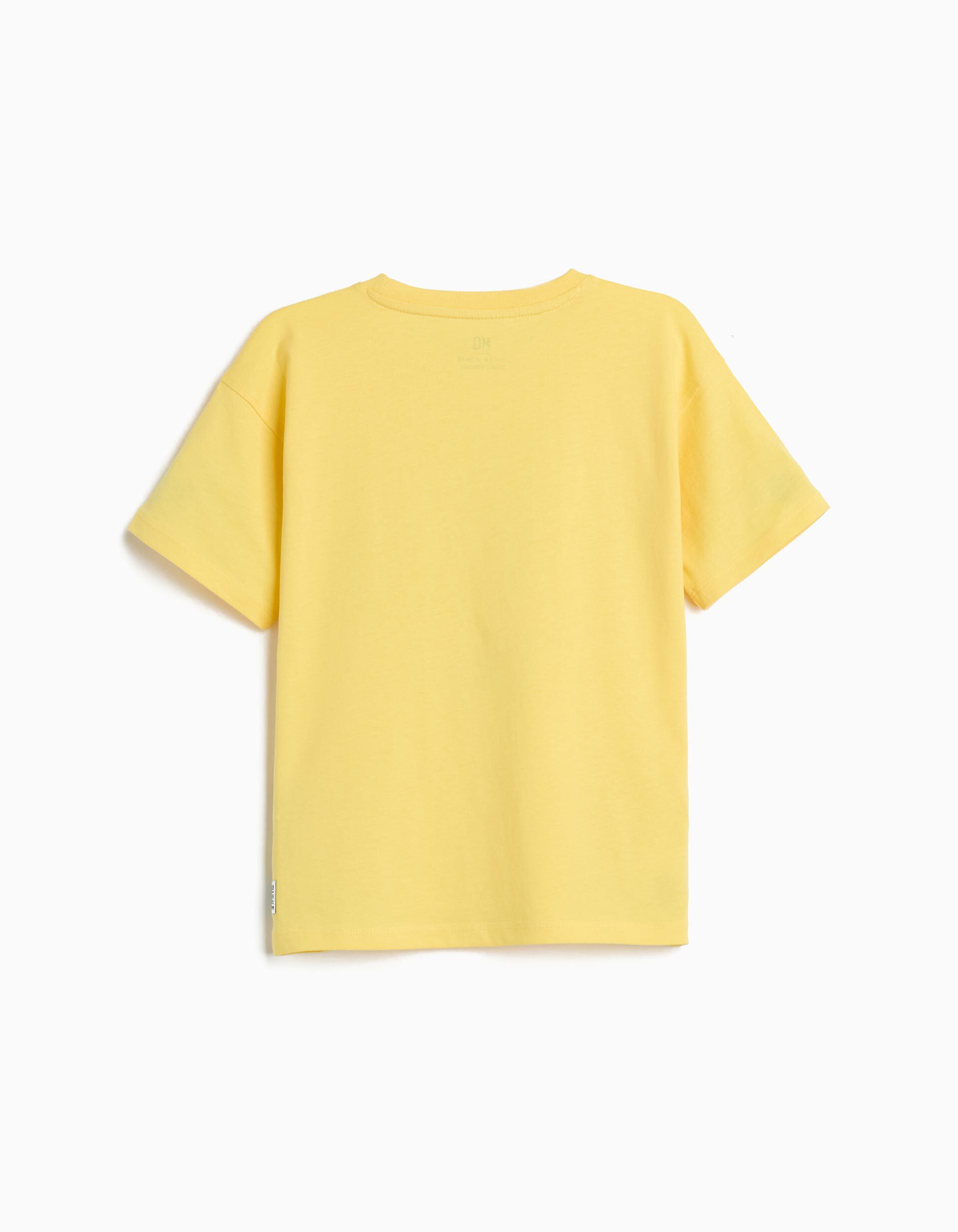 Comprar Online T-shirt Estampada, Menino, Amarelo