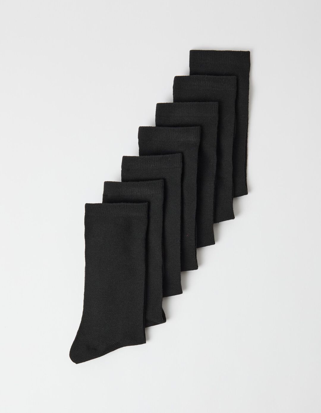 Pack 7 Pares de Meias, Homem, Preto