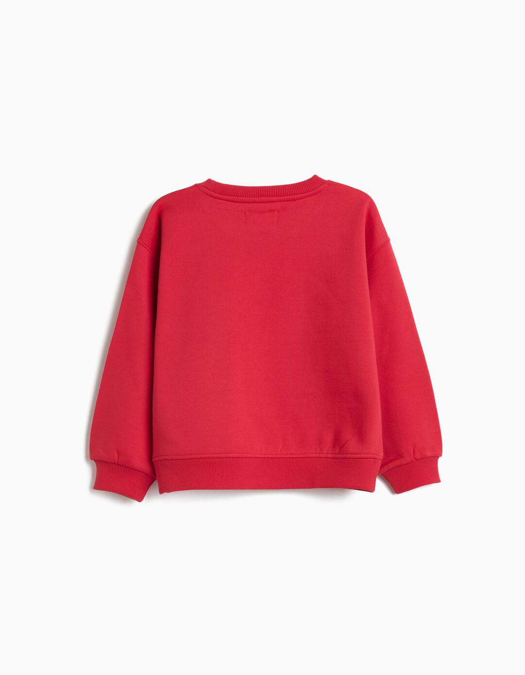 Sweatshirt de Felpa, Menina, Vermelho
