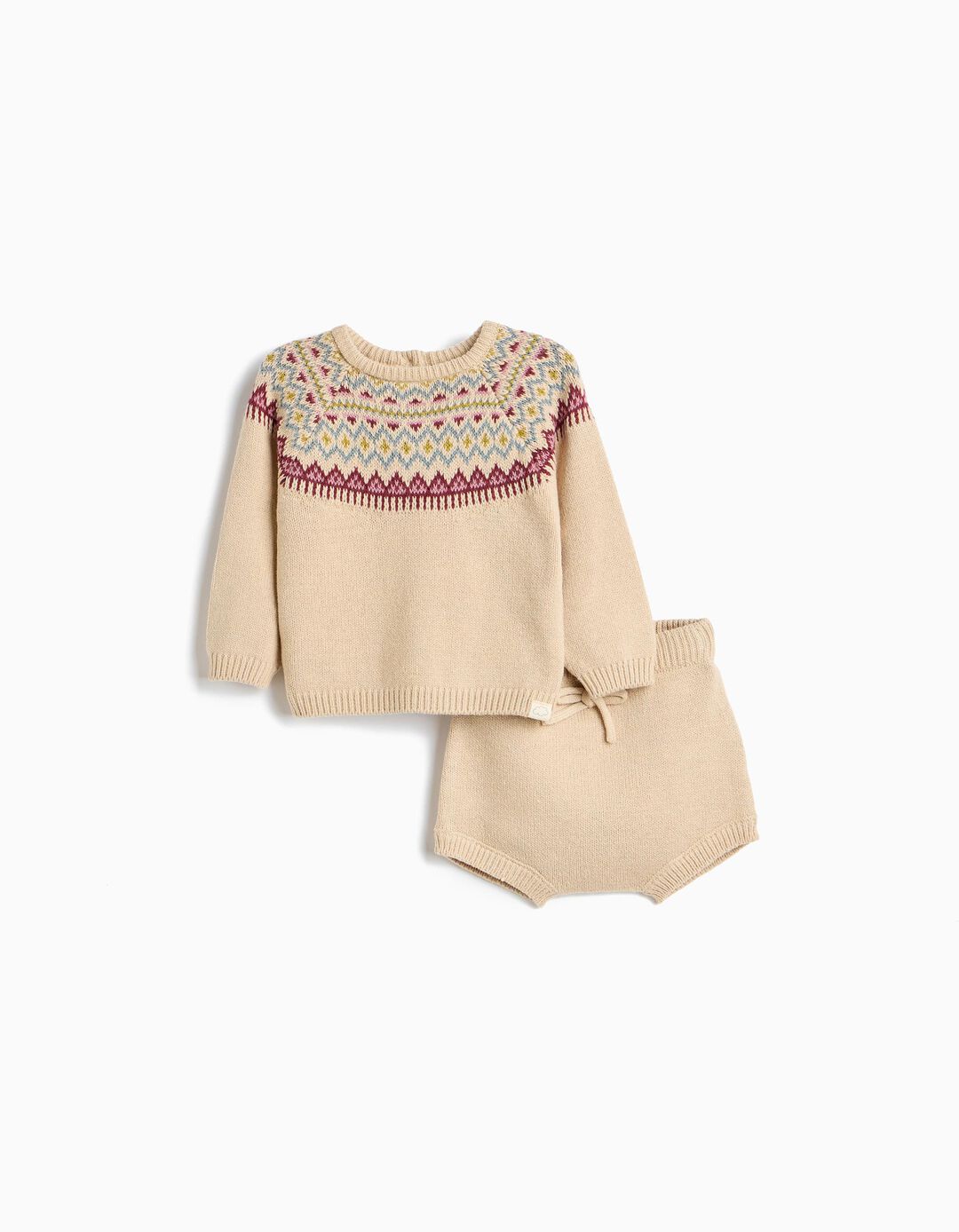 Conjunto De Malha, Rec&eacute;m-Nascido, Cru