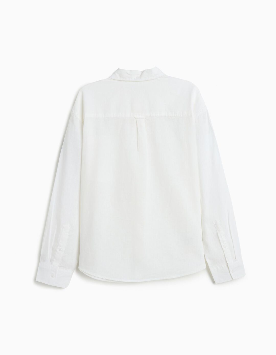 Camisa 'Relaxed Fit', Menino, Branco