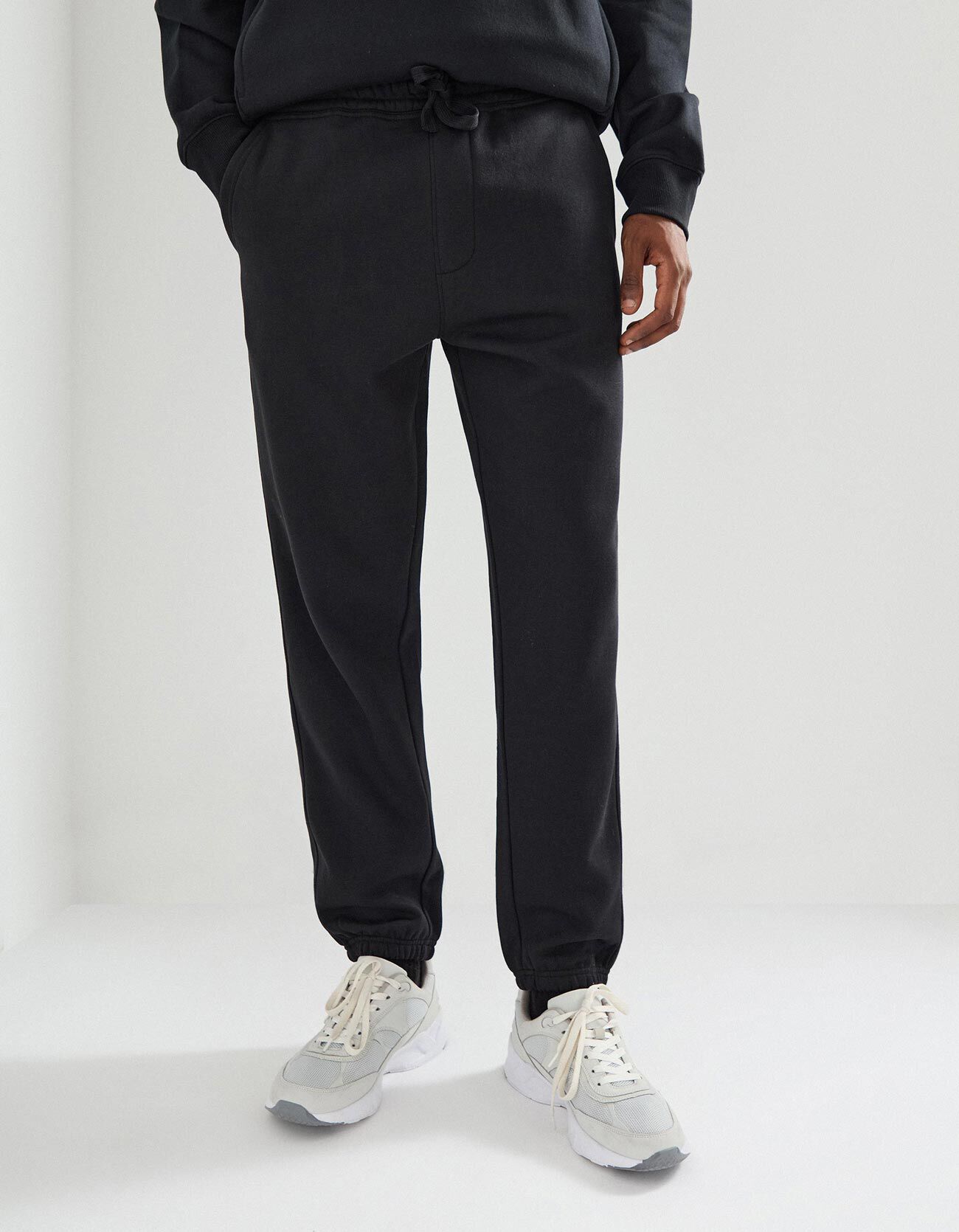 Comprar Online Cal&ccedil;as Jogging de Felpa, Homem, Preto