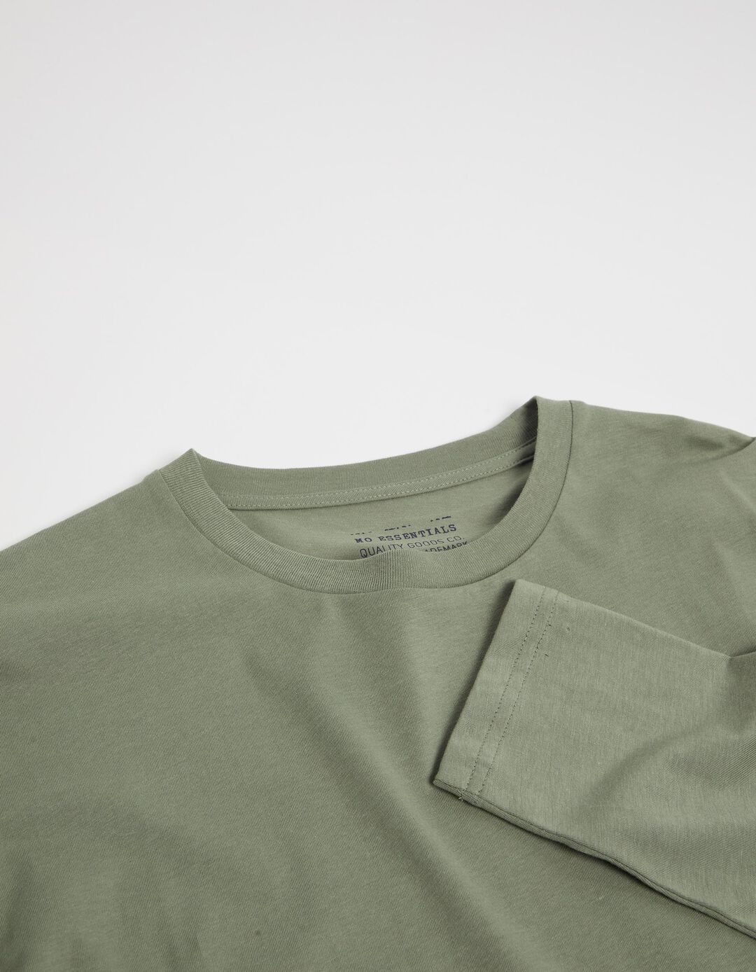 T-shirt de Manga Comprida, Homem, Verde