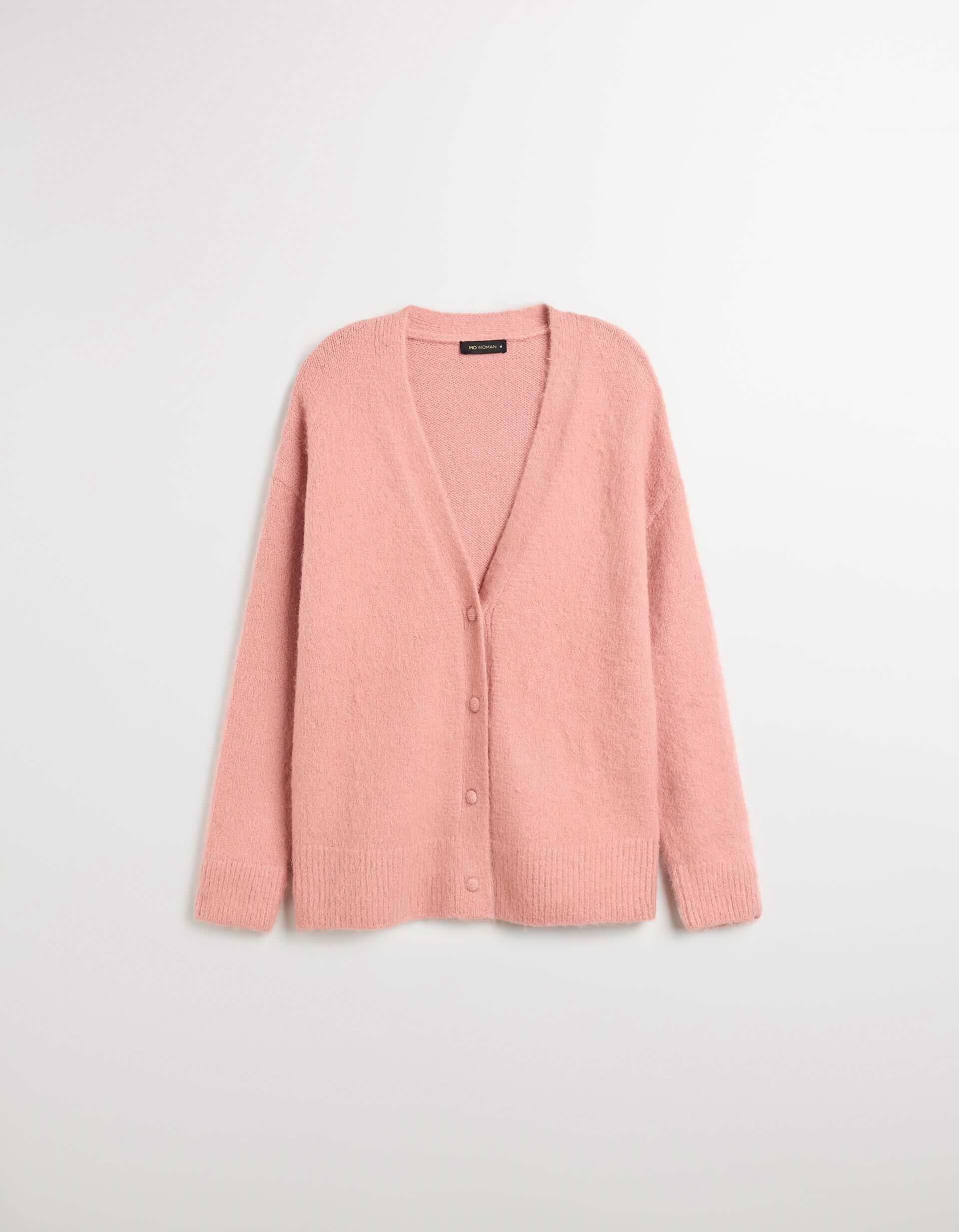 Comprar Online Casaco de Malha, Mulher, Rosa