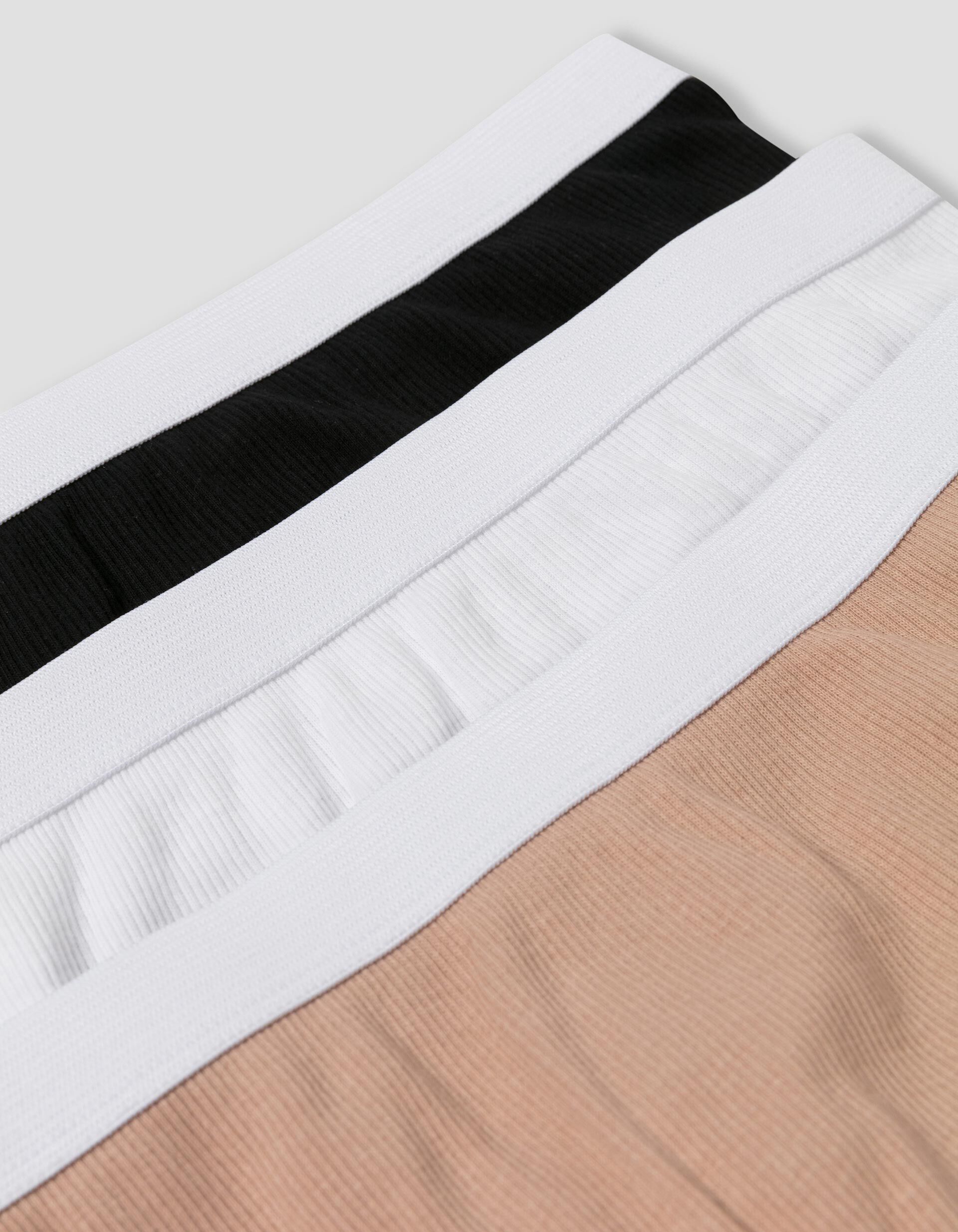 Comprar Online Pack 3 Cuecas Caneladas, Mulher, Multicor