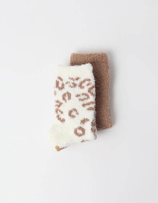 Comprar Online Pack 2 Pares De Meias Doudou, Mulher, Bege Claro