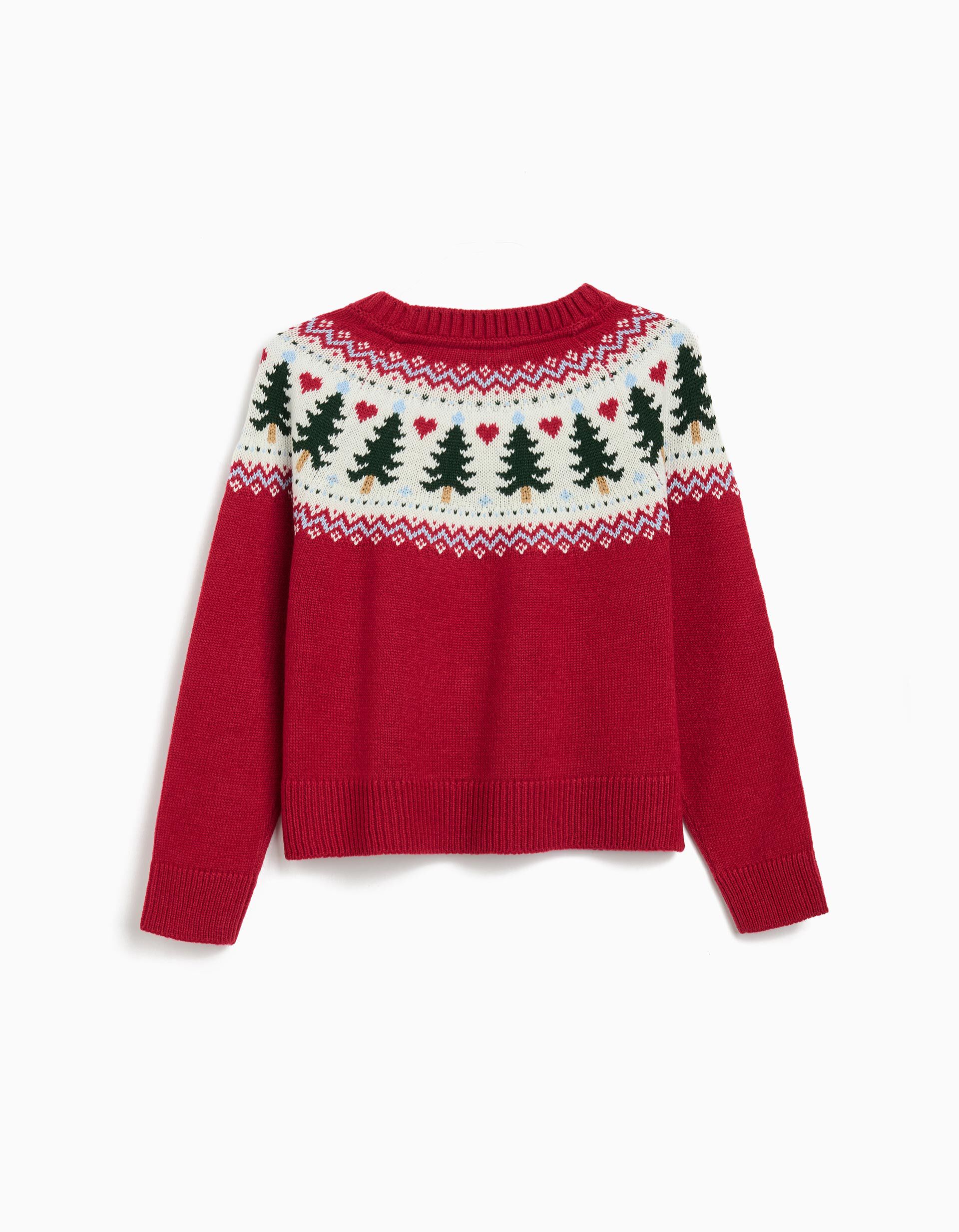 Comprar Online Camisola de Malha, Menina, Vermelho