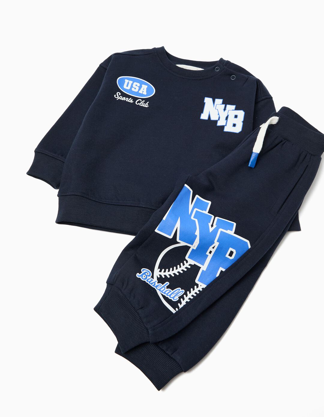 Conjunto de Jogging, Menino, Azul Escuro