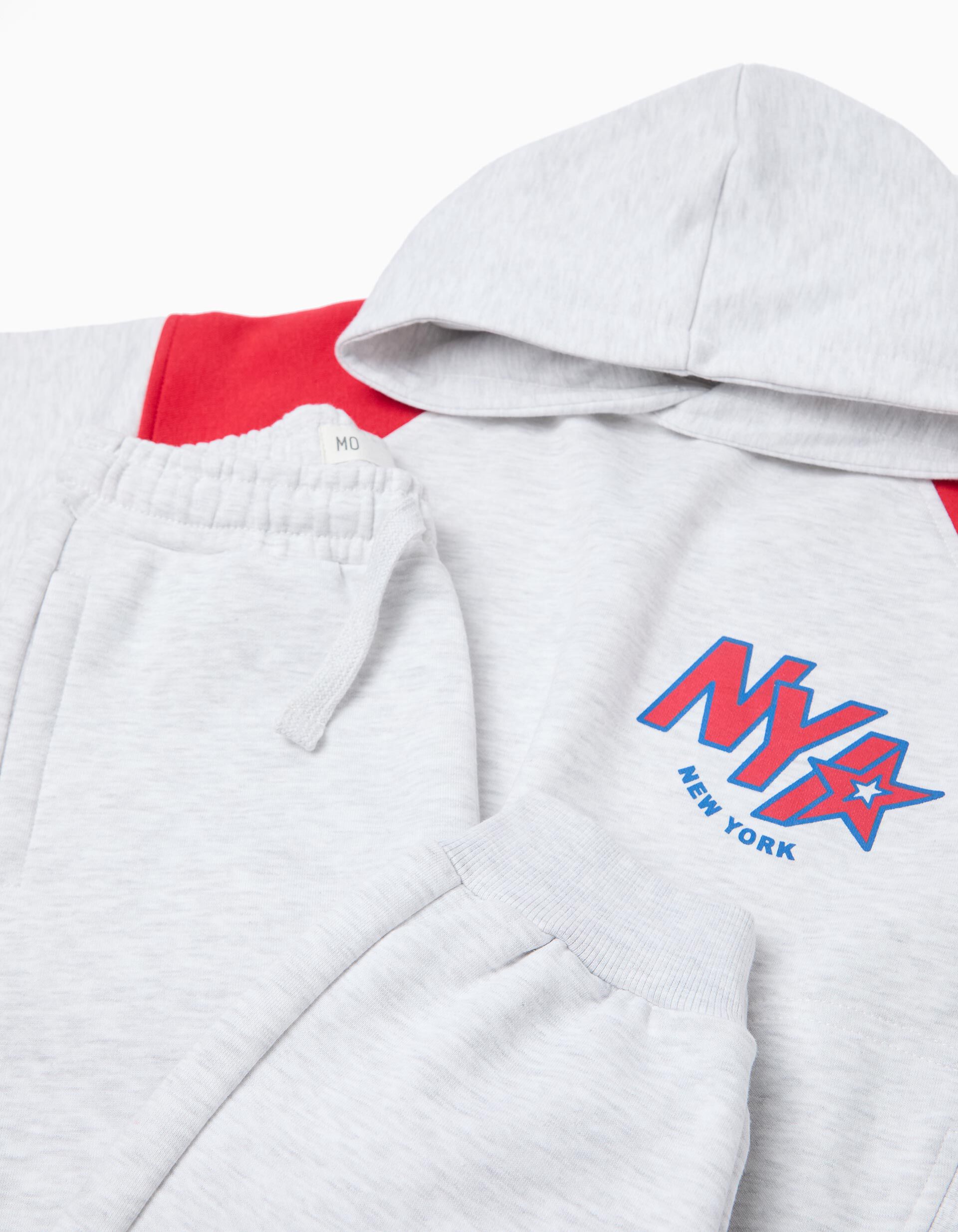 Comprar Online Conjunto de Jogging, Menino, Cinzento Claro