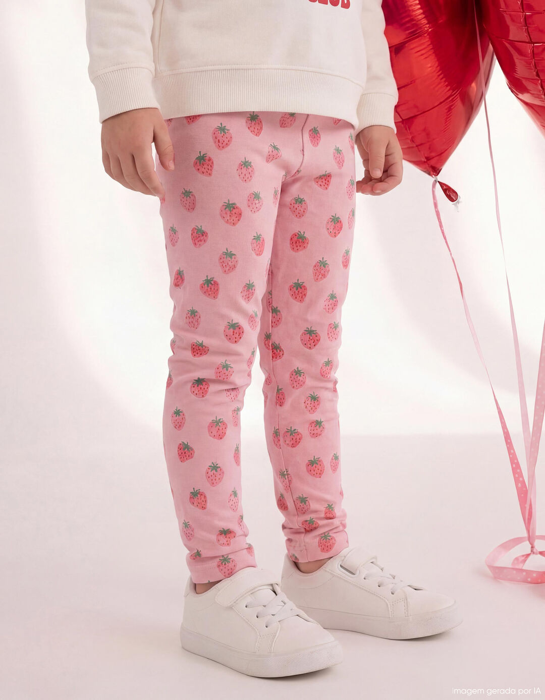 Pack 2 Leggings, Menina, Rosa