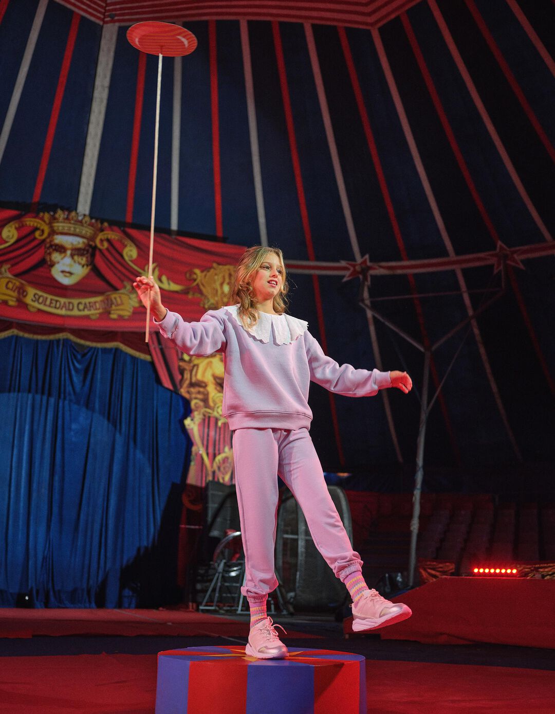 Pack 2 Joggers de Felpa, Menina, Azul