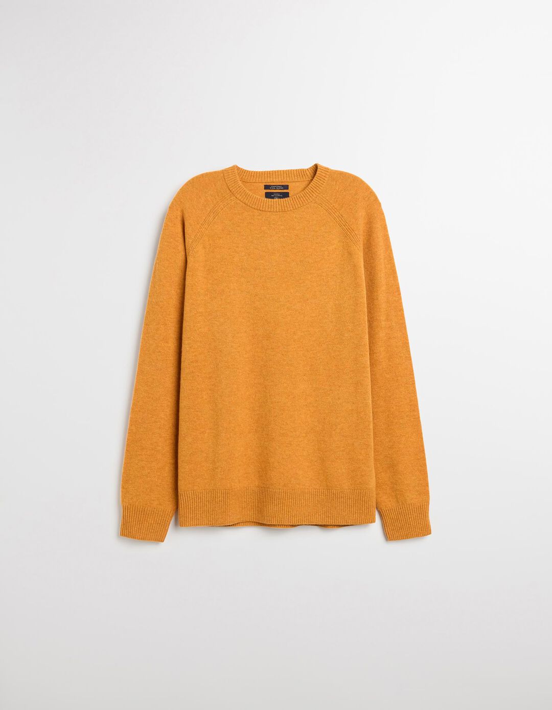 Camisola de Malha, Homem, Amarelo Escuro