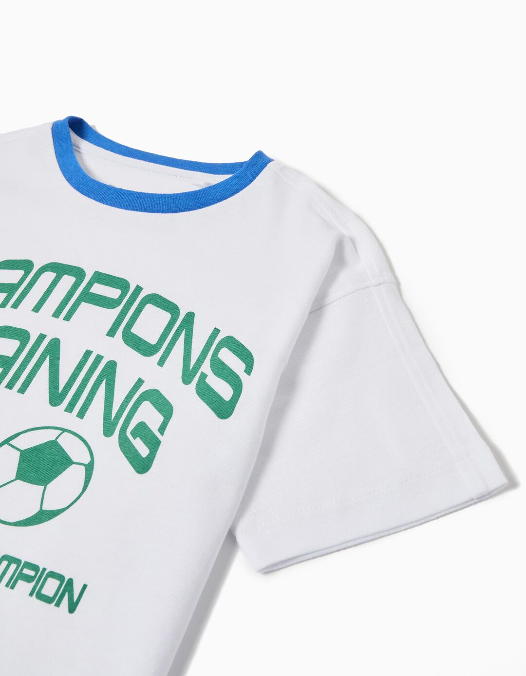 T-shirt Print, Menino, Cru