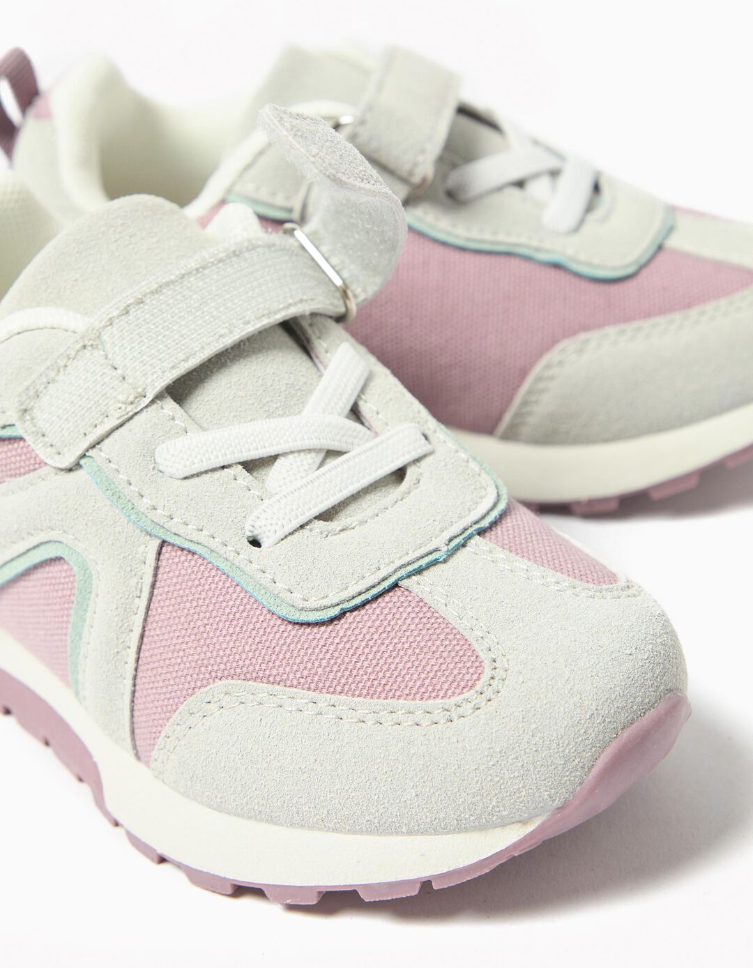 Sapatilhas com Velcro, Menina, Rosa 