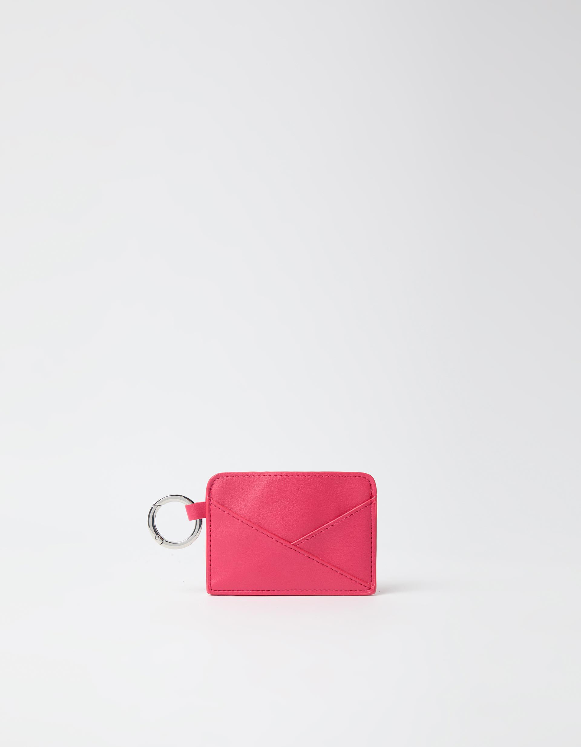 Comprar Online Porta-Cart&otilde;es Com Argola, Mulher, Rosa