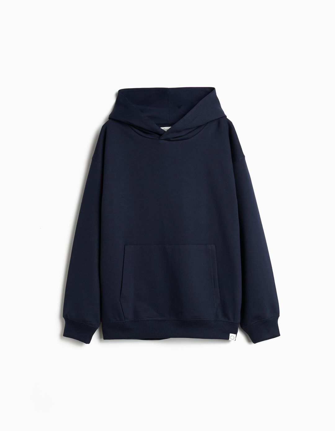 Sweatshirt Com Capuz, Menino, Azul Escuro