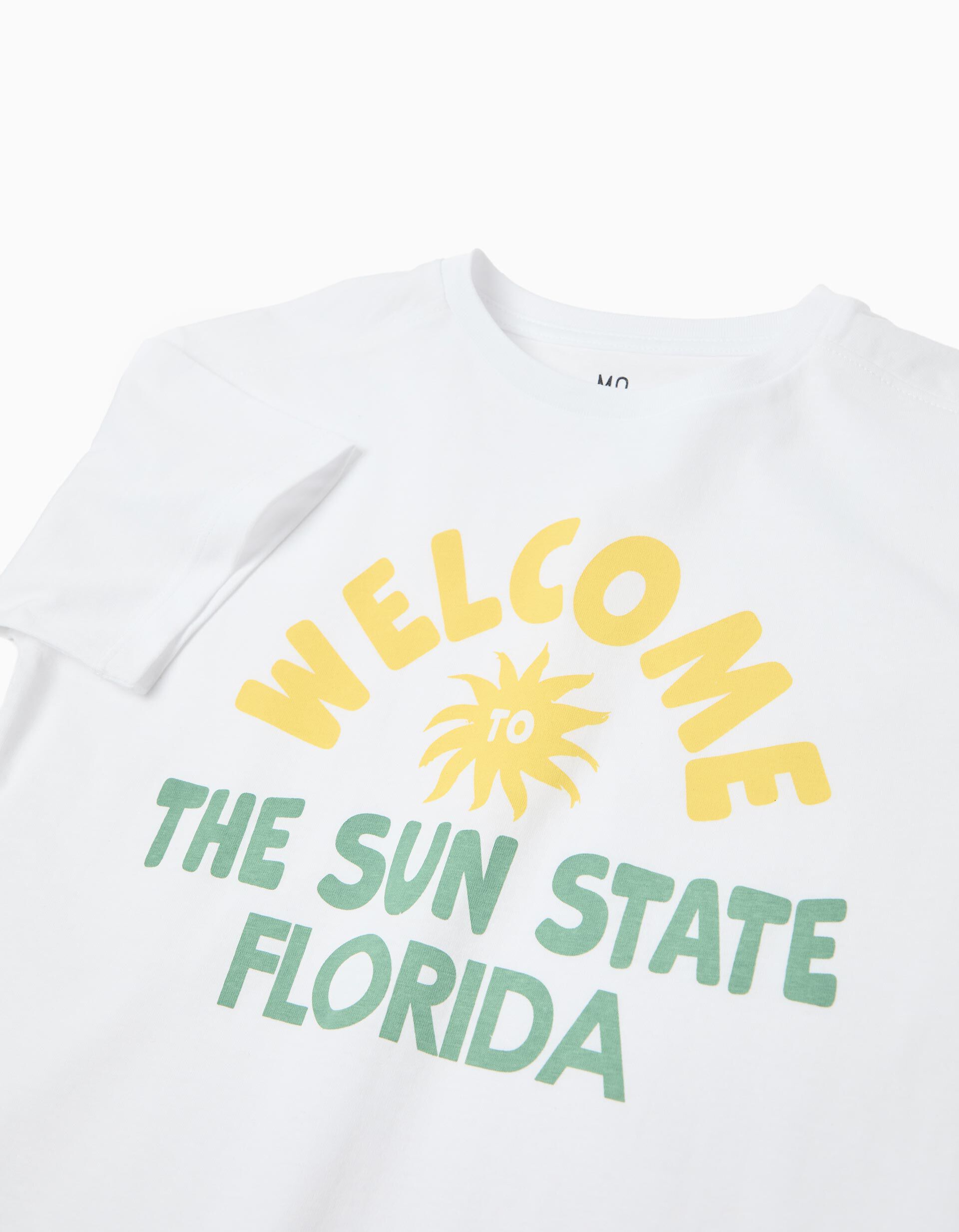 Comprar Online T-shirt Estampada, Menino, Branco