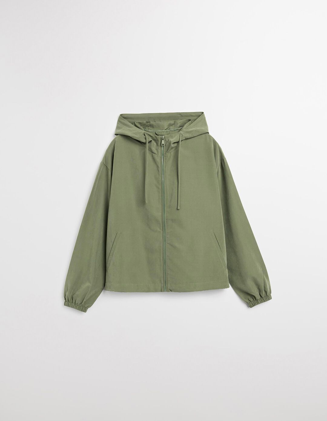 Parka com Capuz, Mulher, Verde