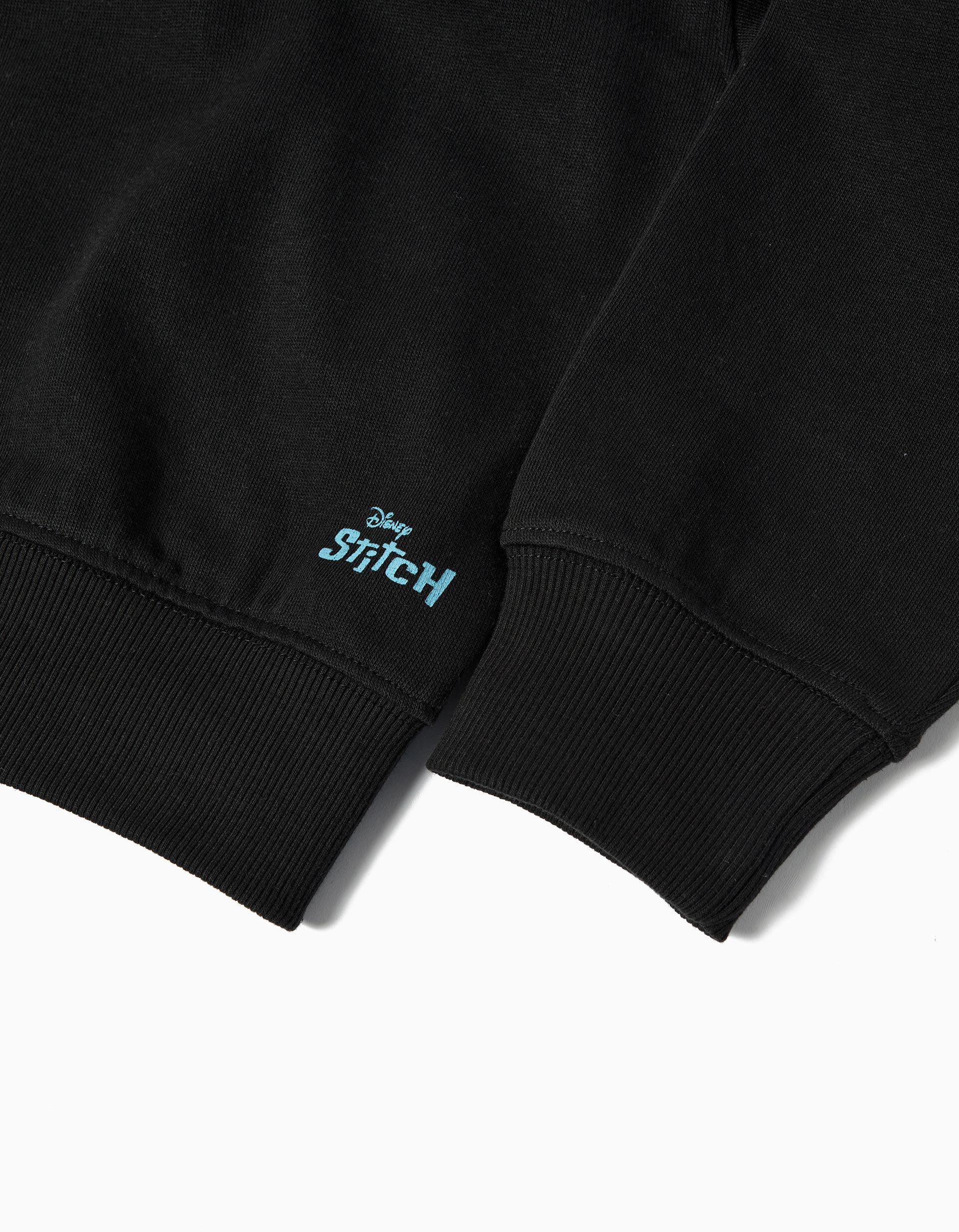 Comprar Online Sweatshirt de Felpa Capuz 'Stitch' &copy;Disney, Menina, Preto