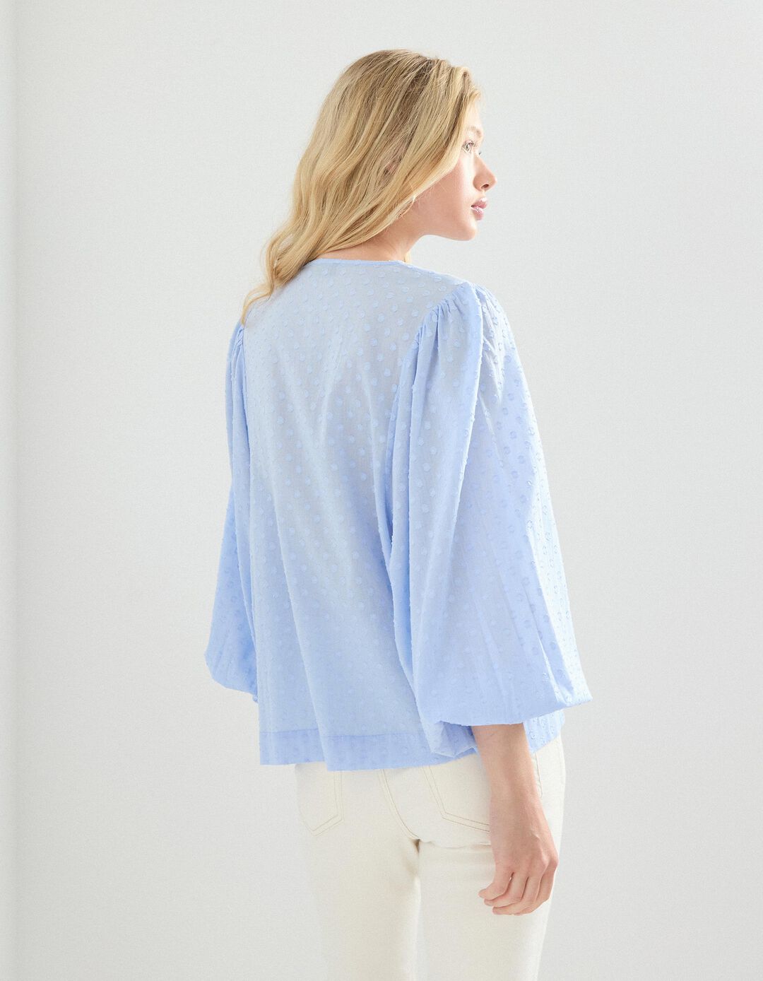 Blusa, Mulher, Azul 